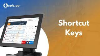 Shortcut keys in Qsale windows retail pos