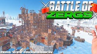 Rust | HOW .COLOR DOMINATED THE ️BATTLE️ OF ZERGS | Zerg Wipe Progression