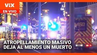 Atropellamiento masivo en un mercado navideño en Alemania | Noticias Univision 24/7