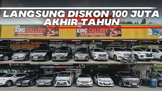 TURUN HARGA SAMPAI 100 JUTA MOBIL BEKAS DIESEL TERBAIK DI SHOWROOM KING GALLERY KEMAYORAN JAKARTA