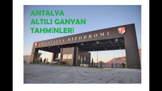 20 ARALIK 2024 ANTALYA 1.VE 2.ALTILI GANYAN TAHMINLERI-TJK AT YARIŞLARI (CUMA)