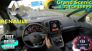 2022 Renault Grand Scenic TCe 160 GPF 158 PS TOP SPEED AUTOBAHN DRIVE POV