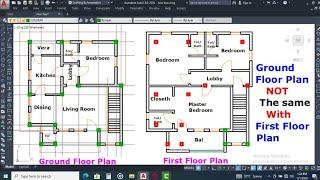 Design of Simple Building with Different Column Positions - Protastructure