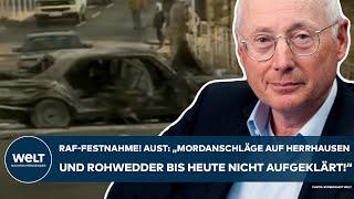 RAF-FESTNAHME: "Mordanschläge auf Herrhausen und Rohwedder sind bis heute nicht aufgeklärt worden!"