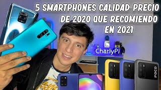 Top 5 mejores smartphones Calidad precio de 2020 para comprar en 2021