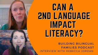 Second Language Impact on Literacy: Building Bilingual Families Podcast with Rebecca Jordan- Spanish