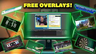 FREE Professional Live Stream Overlays: Fully Customizable 2024