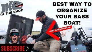 The Best Way to Organize Your Bass Boat!