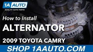 How to Replace Alternator 06-11 Toyota Camry