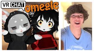 OMEGLE but it's SUPER CUTE - VRChat Omegle Funny Moments