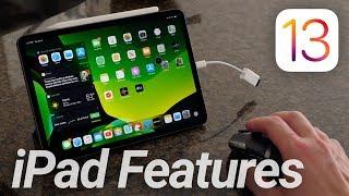 iOS 13 iPad Exclusive Features! Mouse Support & More