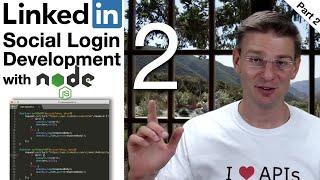 Social Login on LinkedIn with a Serverless API, Node.js, AWS Lambda, AWS API Gateway  - Part 2/3