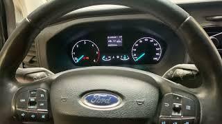 Ford Transit 2019 service / oil reset