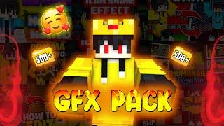 Trending Gfx Pack For Minecraft Creator Editing & Thumbnail(Don't Miss)