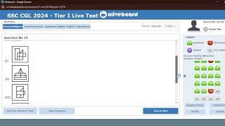 OLIVEBOARD SSC CGL TIER 1 LIVE MOCK TEST || 13 JULY 2024 ||  #ssccgl #oliveboardssc