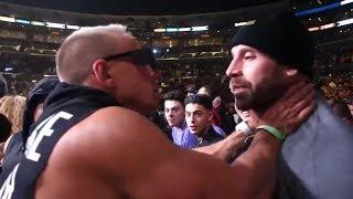 VITALY PUNCHED BY BRADLEY MARTYN AT LOGAN PAUL VS KSI BOXING MATCH