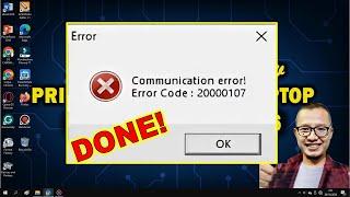 SOLVED! Epson Printer Communication Error Code 20000107 While Resetting Your Printer