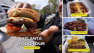 Atlanta Food Tour "HOOD SPOTS ONLY!!" | (Cory's Spot, JJ's Rib Shack, Big Daddy's Kitchen)