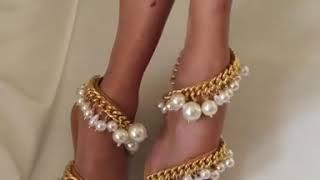 Beaded bridal Sandals Slay My Shoes