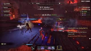 ESO PVP Gameplay: Daedric Summoning