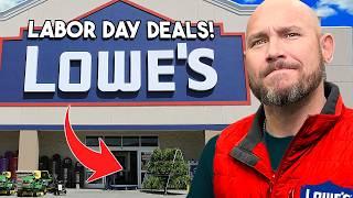 Lowe's Labor Day TOOL DEALS Too Good Not to Share!