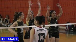 Turkish İzmir Yıldız Volleyball Altınordu Young Girls Volleyball Match | Full Match.