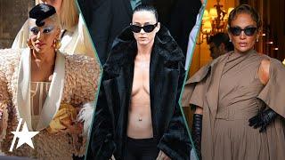 The STUNNING Paris Fashion Week Style of Katy Perry, Jennifer Lopez, Nicole Kidman & Others