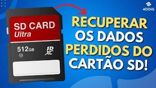 [Guia V10 do usuário do 4DDiG Data Recovery] Como recuperar dados perdidos do seu cartão SD