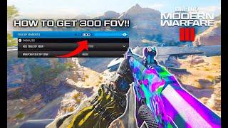 HERES HOW TO PLAY AND FIX 300 FOV ON MW3!! EASY FIX FOR THIS BROKEN GLITCH!!