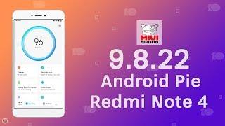 Miroom 9.8.22 Based On Android Pie For Redmi Note 4 | New MIUI 11 UI 