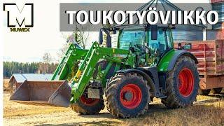 Toukotyöviikko - Fendt 724 S4  - Unia Ares XL