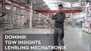 Lehre Mechatronik-Automatisierungstechnik Dominik | TGW Insights