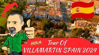 EXPLORING VILLAMARTIN: TOUR OF TORREVIEJA'S HIDDEN JEM IN SPAIN! & I VISIT VILLAMARTIN PLAZA - Drone