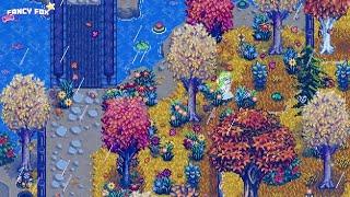 a peaceful rainy autumn... relaxing video game music with rain ambience