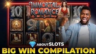 BIG WIN SLOT COMPILATION on IMMORTAL ROMANCE by STORMCRAFT STUDIOS! ‍️