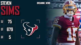 HOUSTON TEXANS: Steven Sims ᴴᴰ