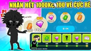 Play Together | MÌNH PHÁT HIỆN NHẬN 1000Kc 100 VÉ TỪ GÓI MỚI TRÊN STEAM VÀ FULL NHIỆM VỤ SỚM