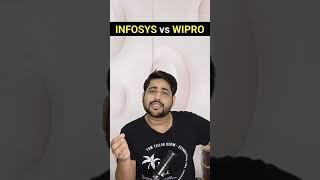 Infosys vs Wipro share | Which is better ? Ankit jain #shorts