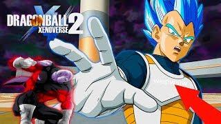 Vegeta ascended super saiyan blue defeats Jiren (Dragonball xenoverse 2)