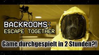 Backrooms: Escape Together in 2 Stunden durchgespielt?!