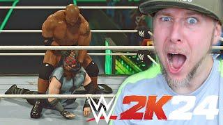 WWE 2K24 Goldberg takes on THE WYATT SICK6 in a GAUNTLET Challenge