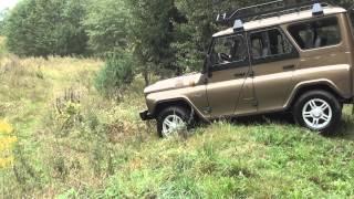 Test-drive UAZ Hunter. 30th World Logging Championship.2012