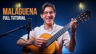 MALAGUEÑA - Fingerstyle Guitar Tutorial