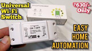 Wifi smart switch smart life 10A unboxing & review