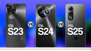 iTel S23 Vs iTel S24 Vs iTel S25. #Trakontech