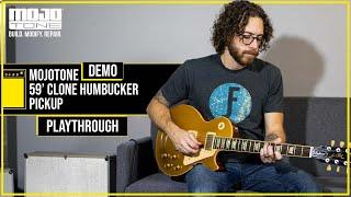 MOJOTONE '59 Clone Humbucker Pickup Playthrough Demo