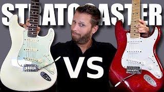 MEXICAN STRAT vs AMERICAN STRAT - Guitar Tone Comparison!