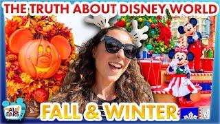 The TRUTH About Disney World in the Fall & Winter -- August, September, October, November, December