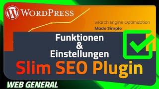 Slim SEO - Das schnellste SEO Plugin für WordPress!