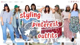 recreating Spring/Summer outfits from Pinterest!